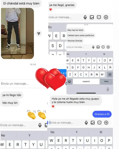 Mensaje de un cliente