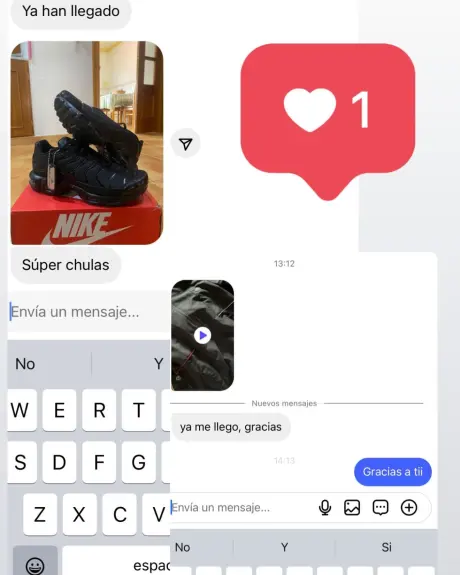 Mensaje de un cliente