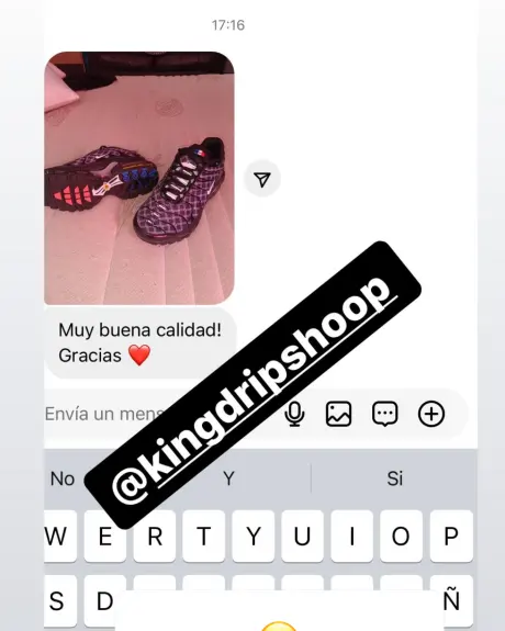 Mensaje de un cliente