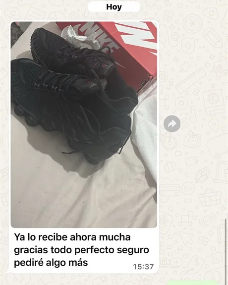 Mensaje de un cliente