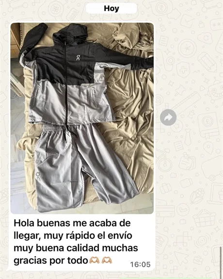 Mensaje de un cliente