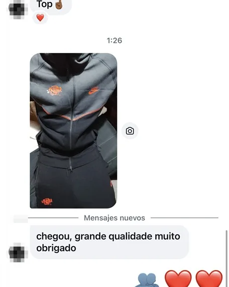 Mensaje de un cliente