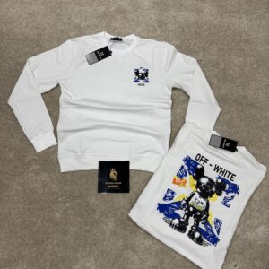 SUDADERA OFF WHITE