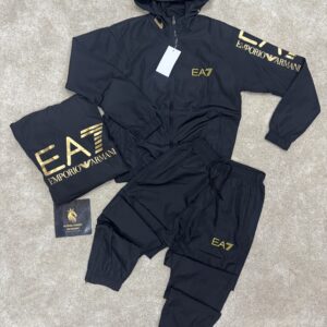 CHÁNDAL ARMANI EA7 NEGRO/DORADO