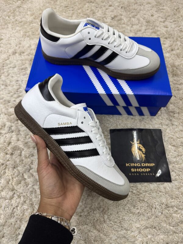 Zapatillas Adidas Samba blanco y negro