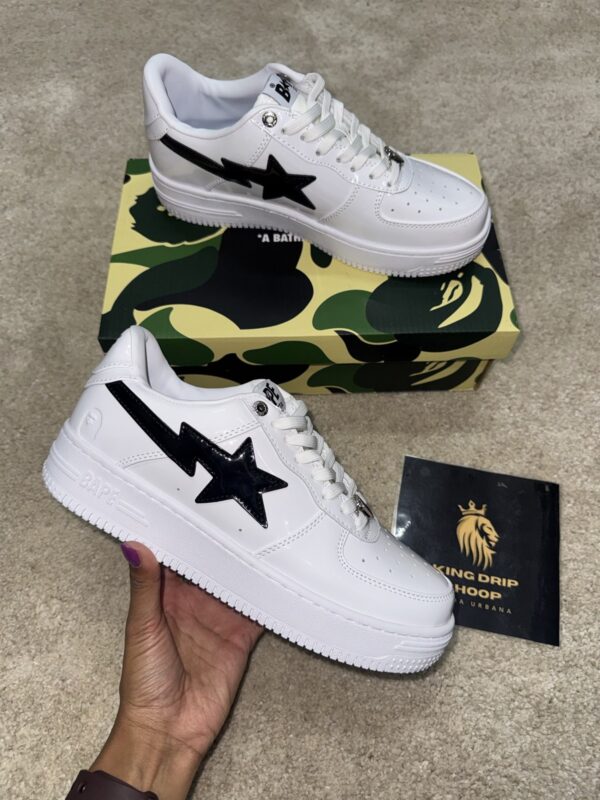 Bape Sta blanco y negro